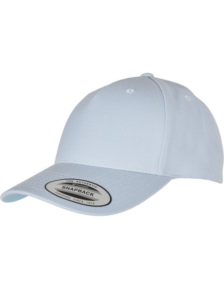 F-5789M-YP Classics 5-Panel Premium Curved Visor Snapback Cap