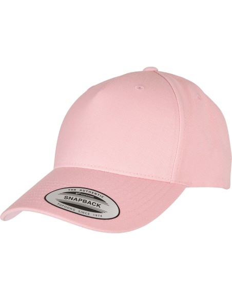 F-5789M-YP Classics 5-Panel Premium Curved Visor Snapback Cap