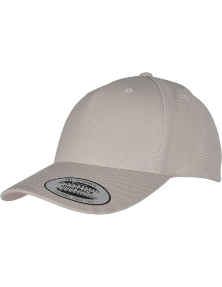 F-5789M-YP Classics 5-Panel Premium Curved Visor Snapback Cap