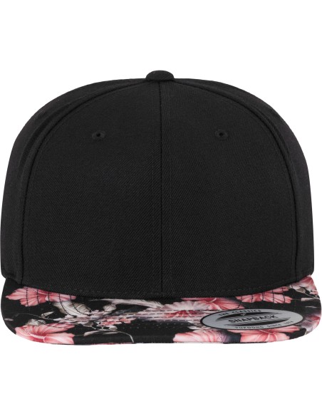 F-6089F-Floral Snapback