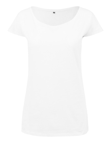B-BY039-Ladies Wideneck Tee