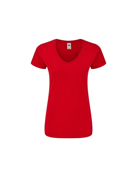F-61-444-0-Ladies Iconic 150 V Neck T
