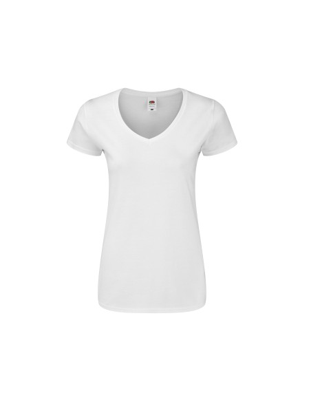 F-61-444-0-Ladies Iconic 150 V Neck T