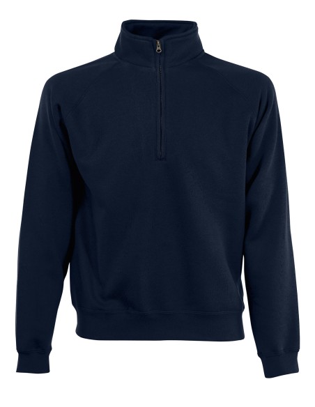 F-62-032-0-Premium Zip Neck Raglan Sweat