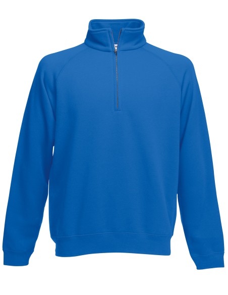 F-62-032-0-Premium Zip Neck Raglan Sweat