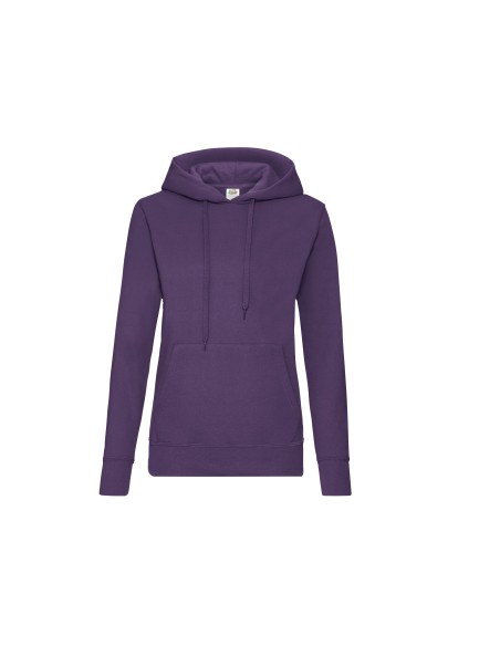 F-62-038-0--Ladies Classic Hooded Sweat