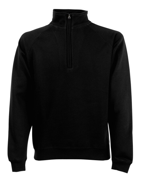F-62-114-0-Classic Zip Neck Sweat