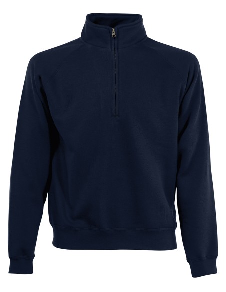 F-62-114-0-Classic Zip Neck Sweat