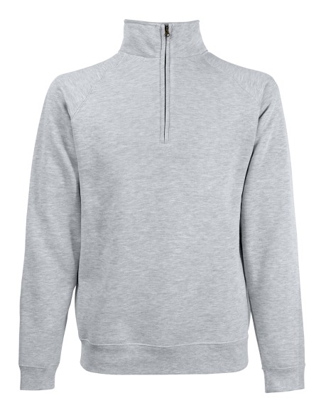 F-62-114-0-Classic Zip Neck Sweat