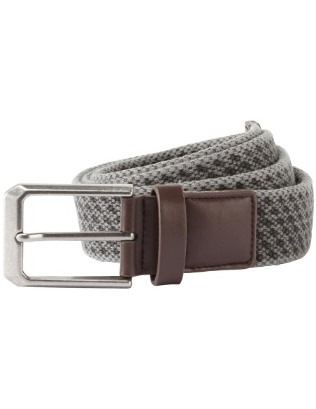 A-AQ905-Ceinture homme effet délavé vintage en toile
