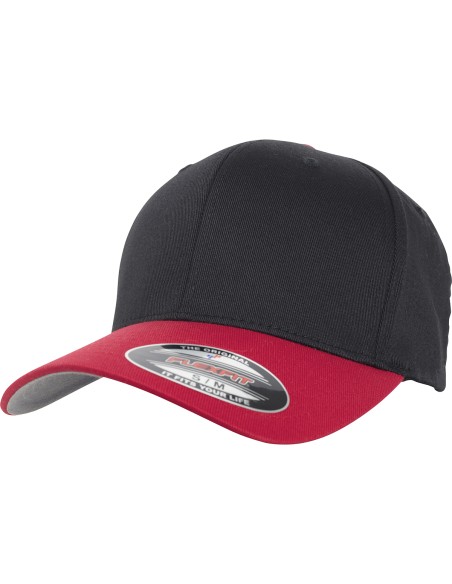 F-6277T-Flexfit Wooly Combed 2-Tone Cap