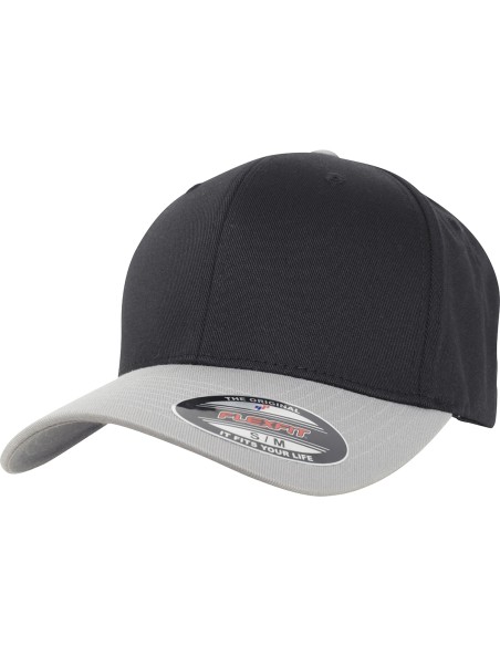 F-6277T-Flexfit Wooly Combed 2-Tone Cap