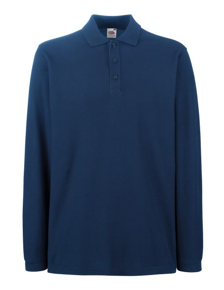 F-63-310-0-Premium Long Sleeve Polo