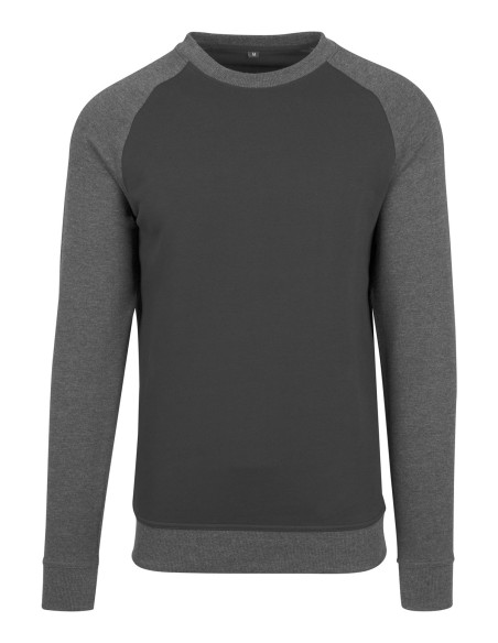 B-BY076-Raglan Crewneck