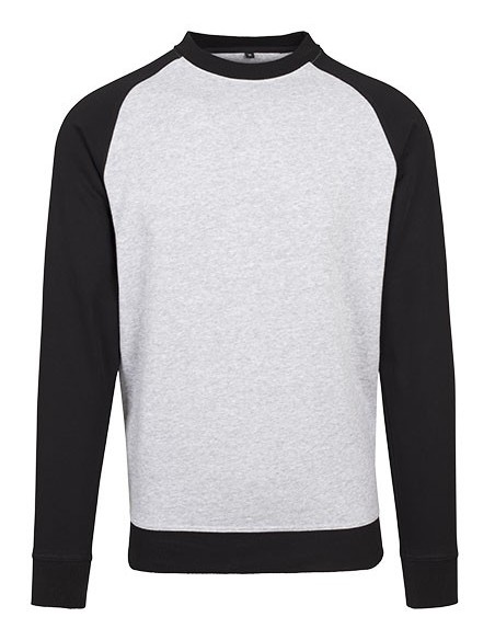 B-BY076-Raglan Crewneck