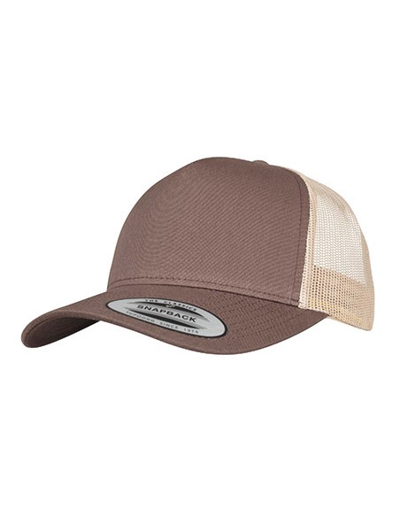 F-6506T-5-Panel Retro Trucker 2-Tone Cap