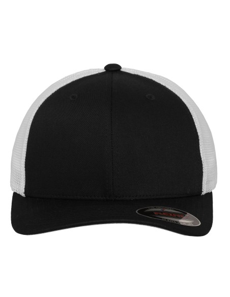 F-6511T-Flexfit Mesh Trucker 2-Tone Cap