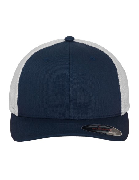 F-6511T-Flexfit Mesh Trucker 2-Tone Cap