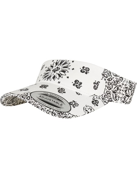 F-8888BP-Bandana Print Visor