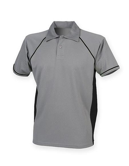 F-LV370-Mens Piped Performance Polo