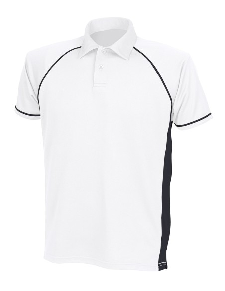 F-LV370-Mens Piped Performance Polo