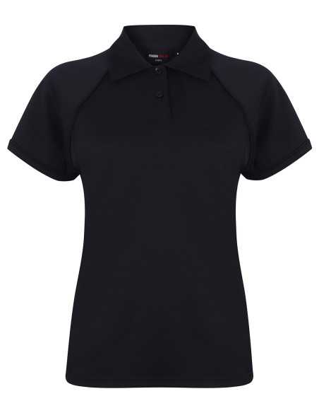 F-LV371-Ladies Piped Performance Polo