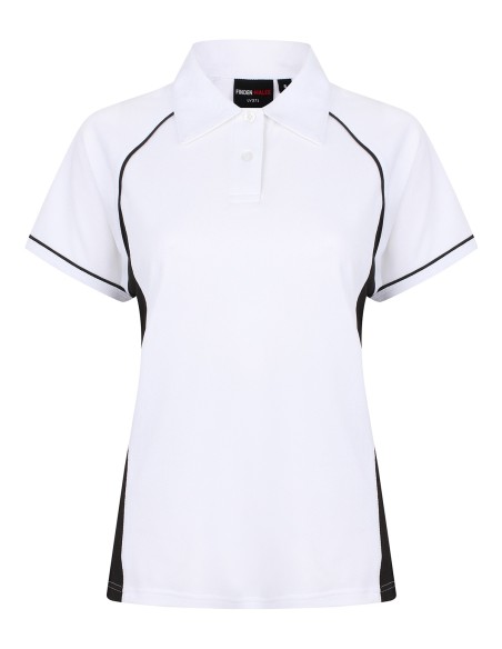 F-LV371-Ladies Piped Performance Polo