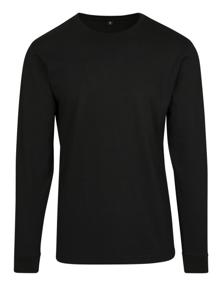 B-BY091-Long Sleeve Tee With Cuffrib