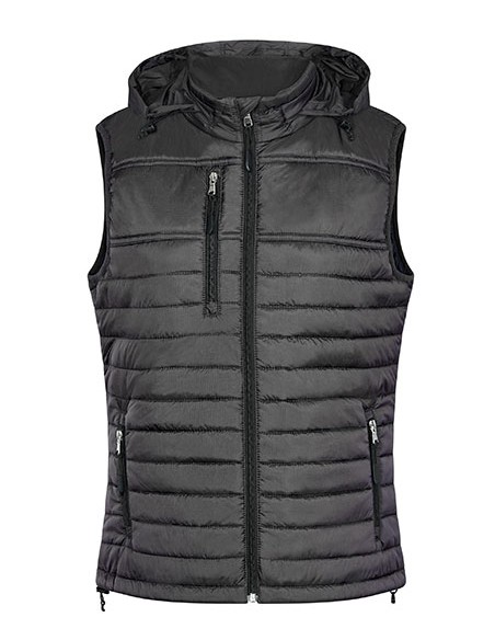 H-1302-Womens Hooded Performance Body Warmer
