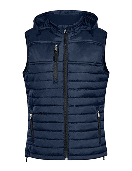 H-1302-Womens Hooded Performance Body Warmer