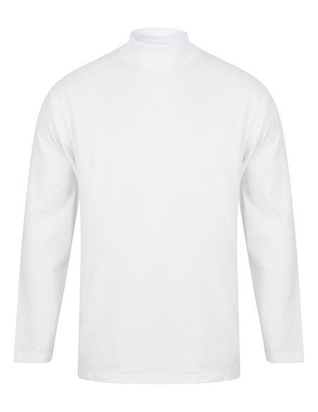 H-H020-Roll-Neck Long-Sleeve Top