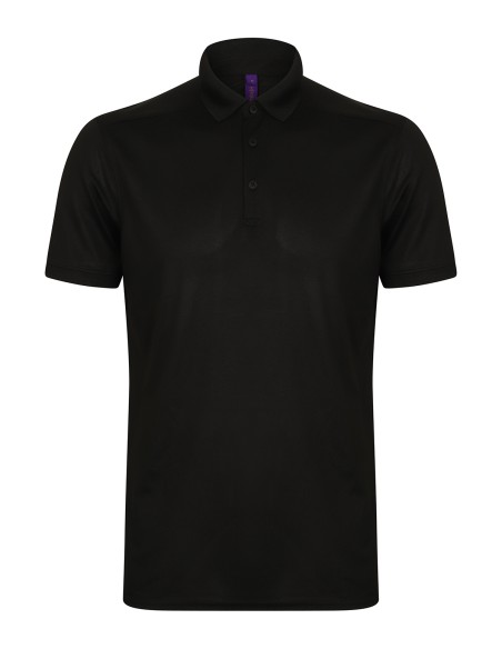 H-H460-Mens Slim Fit Stretch Polo Shirt + Wicking Finish