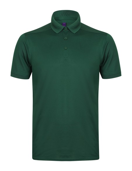 H-H460-Mens Slim Fit Stretch Polo Shirt + Wicking Finish