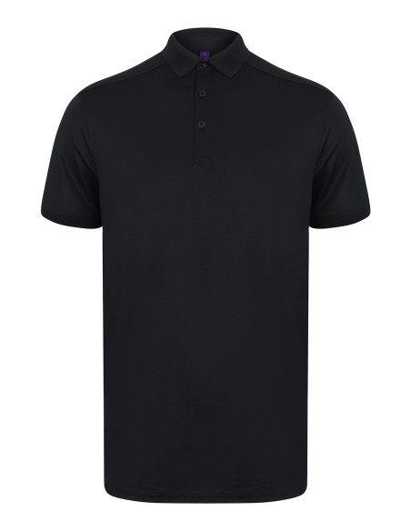 H-H460-Mens Slim Fit Stretch Polo Shirt + Wicking Finish