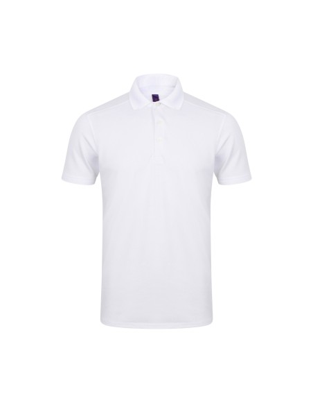 H-H460-Mens Slim Fit Stretch Polo Shirt + Wicking Finish