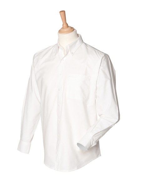 H-H510-Mens Classic Long Sleeved Oxford Shirt