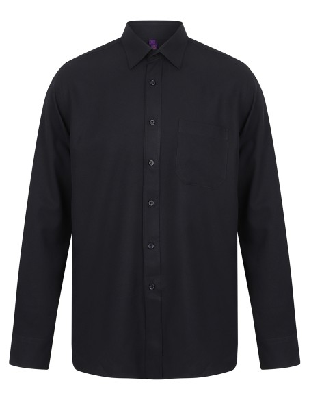 H-H590-Mens Wicking Long Sleeve Shirt