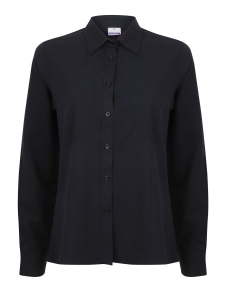 H-H591-Ladies Wicking Long Sleeve Shirt