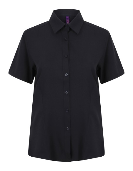 H-H596-Ladies Wicking Short Sleeve Shirt