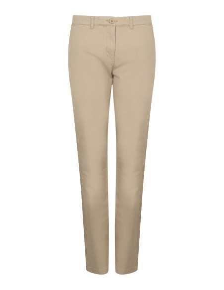 H-H651-Ladies Stretch Chino