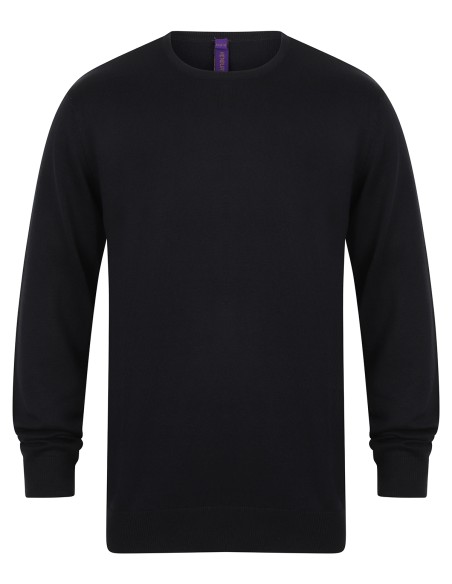 H-H725-Mens Lightweight Crew Neck Jumper