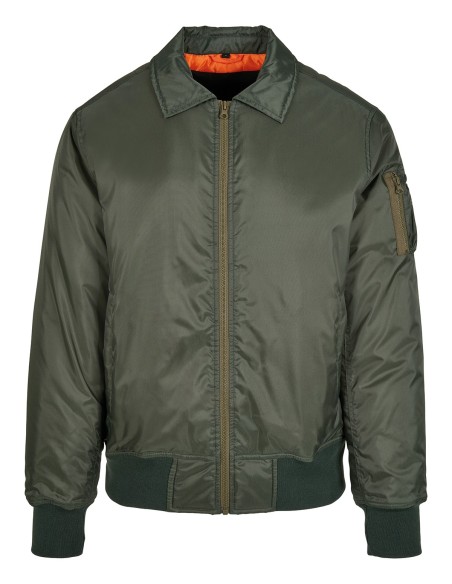 B-BY157-Collar Bomber Jacket