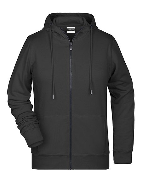 J-8025--Ladies Zip-Hoody