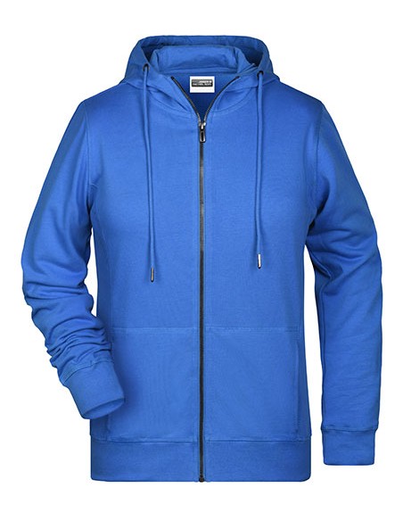 J-8025--Ladies Zip-Hoody