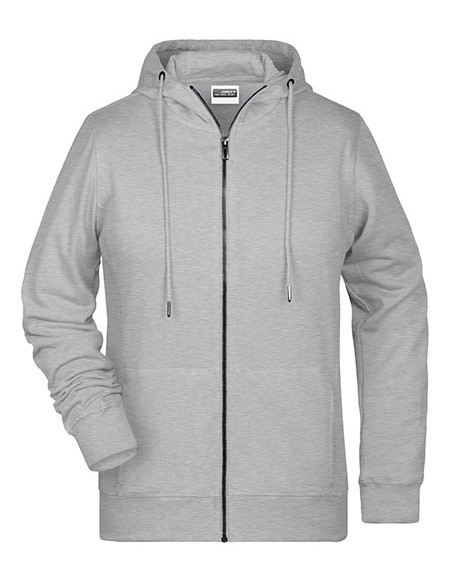 J-8025--Ladies Zip-Hoody
