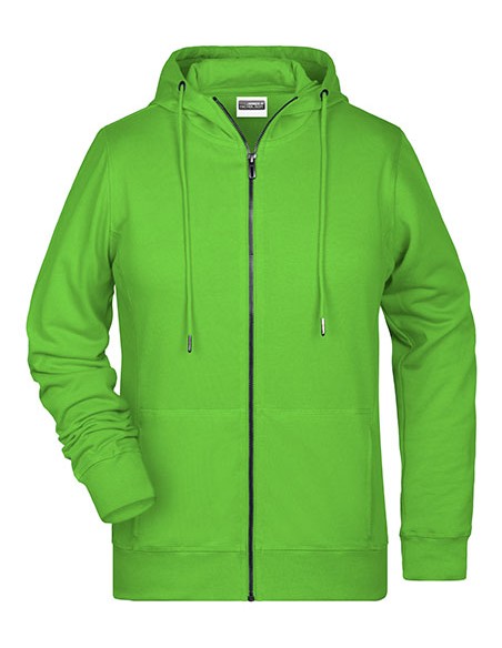 J-8025--Ladies Zip-Hoody