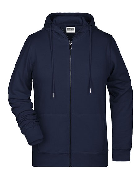 J-8025--Ladies Zip-Hoody