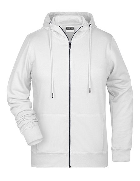 J-8025--Ladies Zip-Hoody