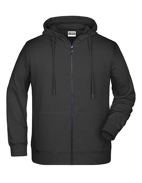 J-8026--Mens Zip-Hoody
