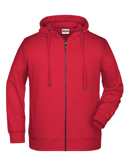 J-8026--Mens Zip-Hoody